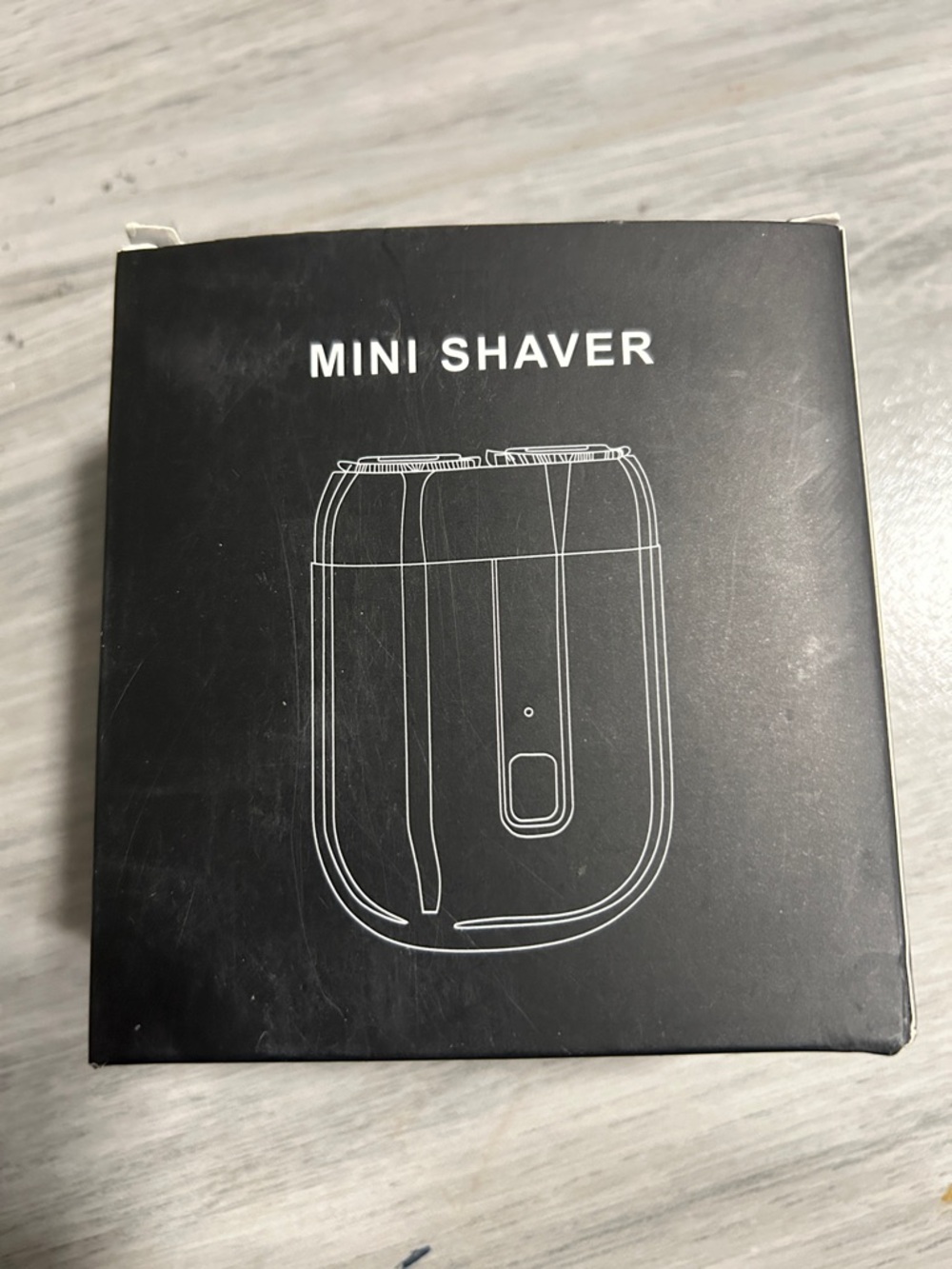 Mini Electric Shaver for Men – Blue & Black (NWOT)